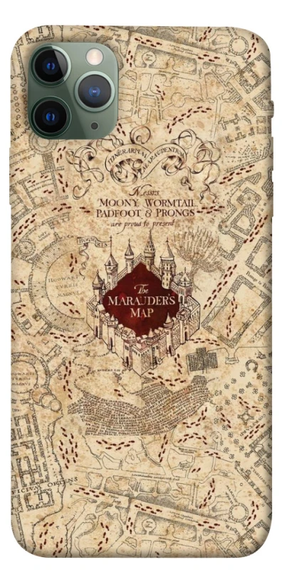 Чохол на Apple iPhone 11 Pro Max (6.5") Harry Potter Marauder's Map фото 1 з 1