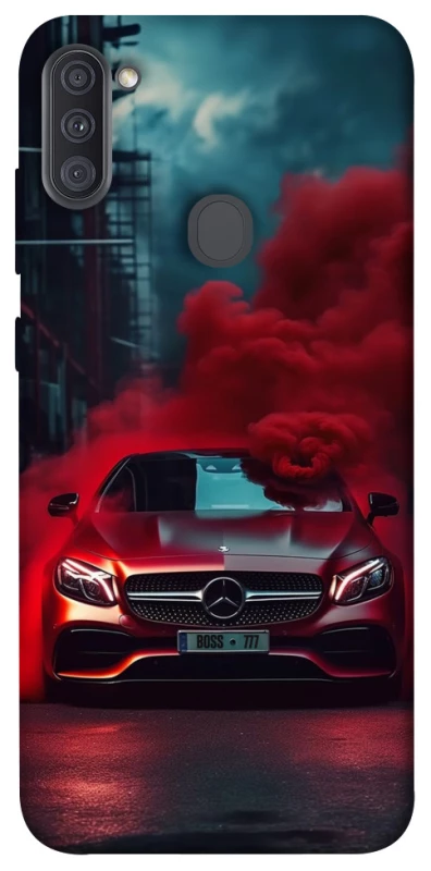 Чехол на Samsung Galaxy A11 Mercedes in smoke фото 1 из 1