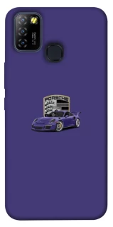 Чохол на Infinix Hot 10 Lite Porsche purple фото 1 з 1
