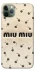 Чохол на Apple iPhone 11 Pro Max (6.5") Miu Miu фото 1 з 1