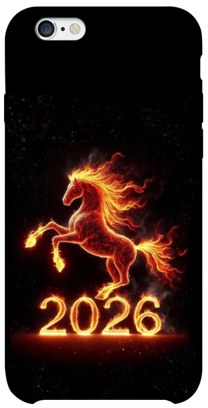 Чохол на Apple iPhone 6/6s (4.7") Red Fire Horse ver.1 фото 1 з 1