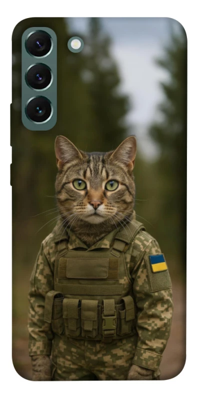 Чохол на Samsung Galaxy S22+ Кіт захисник фото 1 з 1