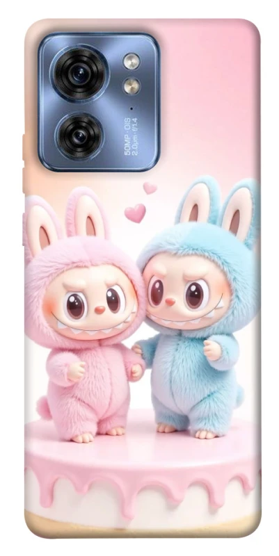 Чохол на Motorola Edge 40 Labubu Twins фото 1 з 1