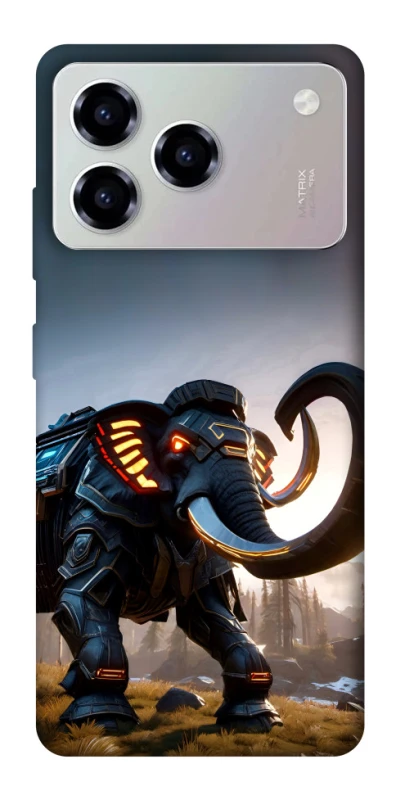 Чохол на ZTE Blade A76 Cyber ​​elephant фото 1 з 1