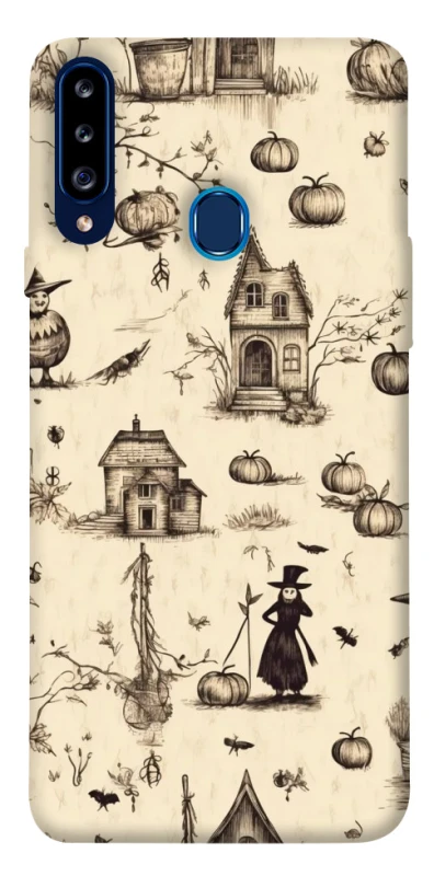 Чохол на Samsung Galaxy A20s Halloween aesthetic ver.1 фото 1 з 1