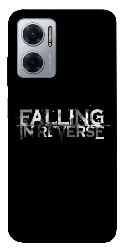 Чохол на Xiaomi Redmi Note 11E Falling In Reverse logo фото 1 з 1