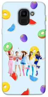 Чехол на Samsung J600F Galaxy J6 (2018) RED VELVET v2 фото 1 из 1