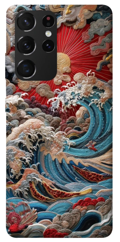 Чохол на Samsung Galaxy S21 Ultra Japa wave ver.2 фото 1 з 1