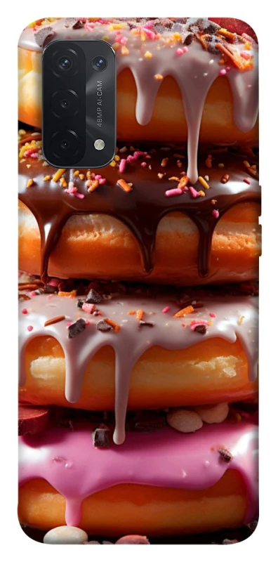 Чехол на Oppo A54 5G / A74 5G Пончики фото 1 из 1