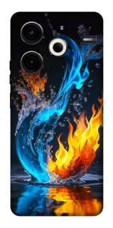 Чохол на TECNO Pova 6 Neo (LI6) Water And Fire фото 1 з 1