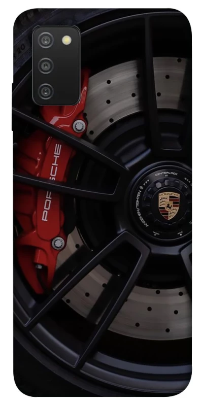 Чехол на Samsung Galaxy A03s Wheal porsche фото 1 из 1