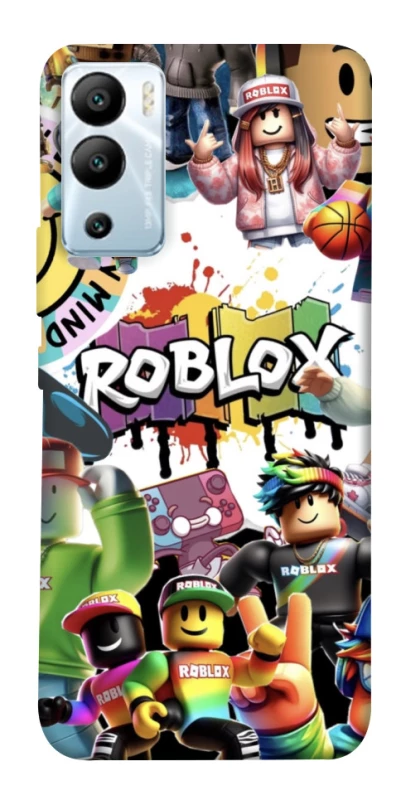 Чохол на Infinix Hot 12i Roblox Characters Collage фото 1 з 1