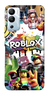 Чехол на Infinix Hot 12i Roblox Characters Collage фото 1 из 1