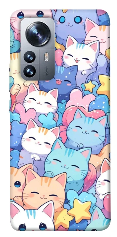 Чехол на Xiaomi 12 / 12X Funny Kittens ver.3 фото 1 из 1