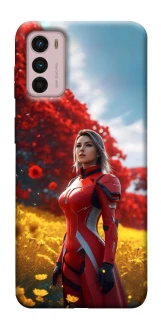 Чехол на Motorola Moto G42 Cyber space girl ver.5 фото 1 из 1
