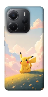 Чехол на Xiaomi Redmi Note 14 4G (Int. version) pikachu фото 1 из 1