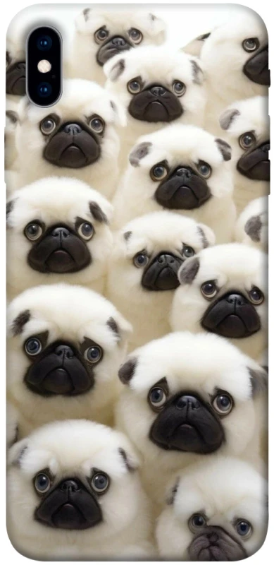 Чохол на Apple iPhone XS Max (6.5") Doggy Pug Love фото 1 з 1
