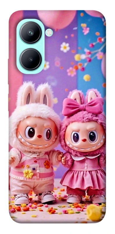 Чехол на Realme C33 Labubu twins ver.2 фото 1 из 1