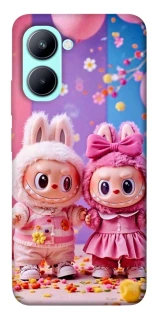 Чехол на Realme C33 Labubu twins ver.2 фото 1 из 1