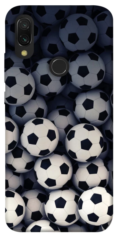Чохол на Xiaomi Redmi 7 Футбольні м'ячи фото 1 з 1