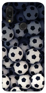Чехол на Xiaomi Redmi 7 Футбольные мячи фото 1 из 1