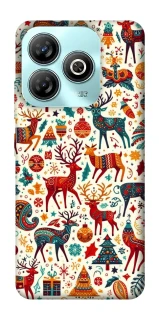 Чехол на ZTE Blade A75 4G Christmas spirit ver.5 фото 1 из 1