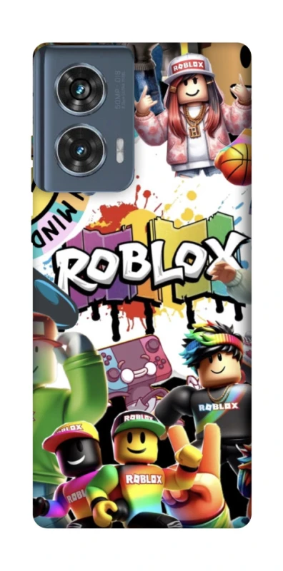 Чехол на Motorola Edge 50 Roblox Characters Collage фото 1 из 1