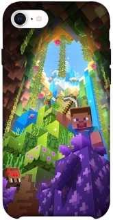 Чехол на Apple iPhone SE (2020) Minecraft forever фото 1 из 1