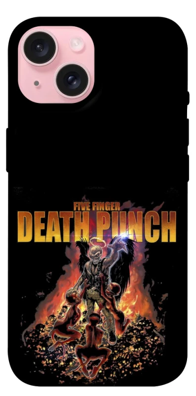 Чехол на Apple iPhone 15 (6.1") Five finger death punch фото 1 из 1
