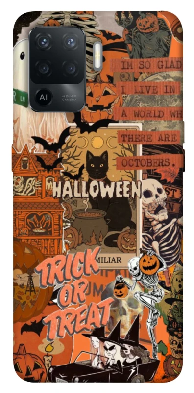 Чохол на Oppo Reno 5 Lite Halloween Style ver.3 фото 1 з 1