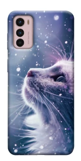 Чохол на Motorola Moto G42 Snow cat фото 1 з 1