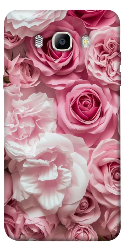 Чохол на Samsung J510F Galaxy J5 (2016) Рожеві Квіти фото 1 з 1