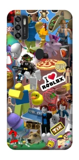 Чехол на ZTE Blade A7s (2020) Roblox collage ver.5 фото 1 из 1