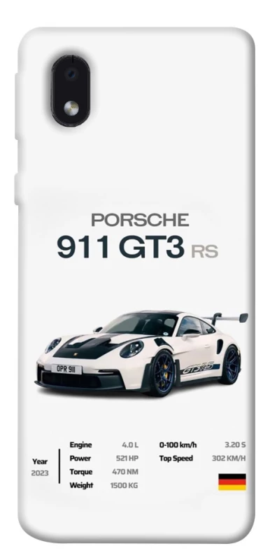 Чехол на Samsung Galaxy M01 Core / A01 Core Porsche 911 GT3 фото 1 из 1