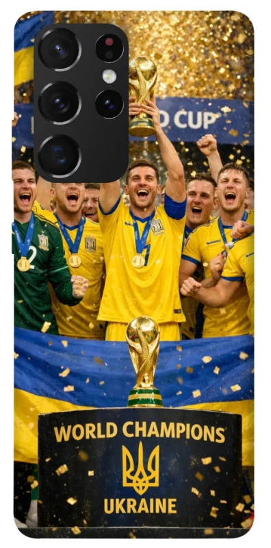 Чехол на Samsung Galaxy S21 Ultra UA-Football ver.5 фото 1 из 1
