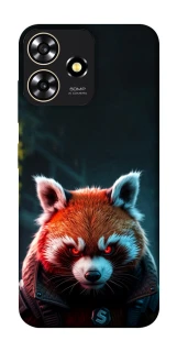 Чохол на ZTE Blade A73 4G Cyber Red Panda фото 1 з 1
