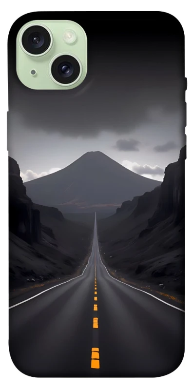 Чохол на Apple iPhone 15 Plus (6.7") Black mountains фото 1 з 1