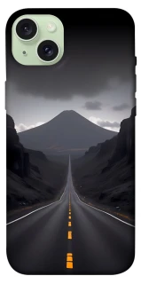 Чехол на Apple iPhone 15 Plus (6.7") Black mountains фото 1 из 1