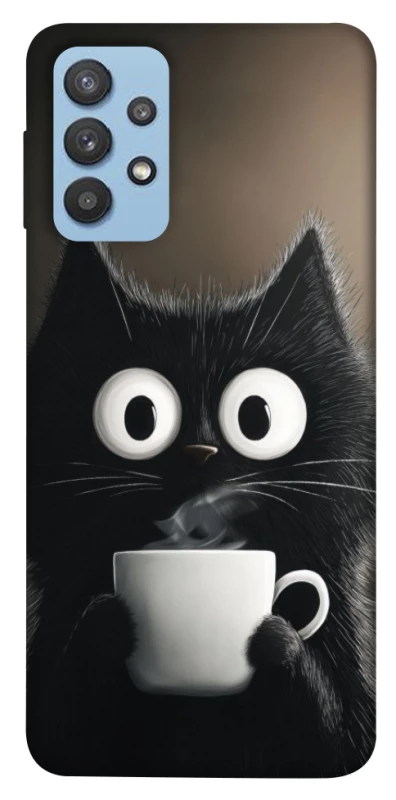 Чохол на Samsung Galaxy M32 morning cat фото 1 з 1