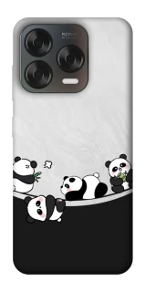 Чохол на ZTE Blade V70 Design Four pandas фото 1 з 2