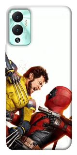 Чехол на Infinix Hot 12 Play Deadpool and Wolverine фото 1 из 1