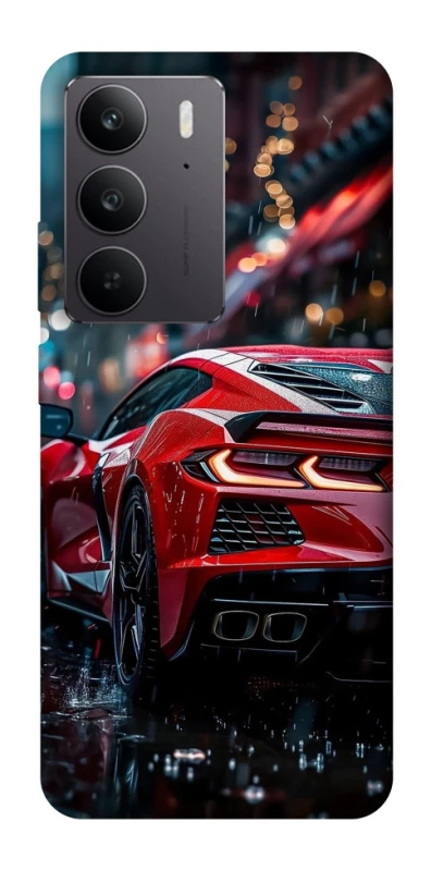 Чохол на Realme C75 Red sports car фото 1 з 1