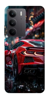 Чехол на Realme C75 Red sports car фото 1 из 1