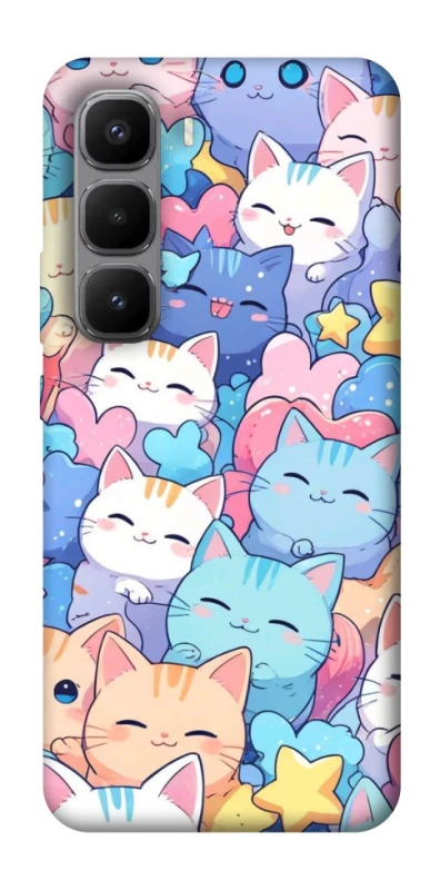 Чехол на Infinix Hot 60 Pro+ Funny Kittens ver.3 фото 1 из 1