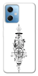 Чехол на Xiaomi Poco X5 5G Tattoo ver.7 фото 1 из 1