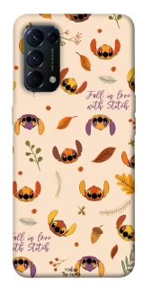 Чохол на Oppo Reno 5 4G Fall in love with Stitch фото 1 з 1