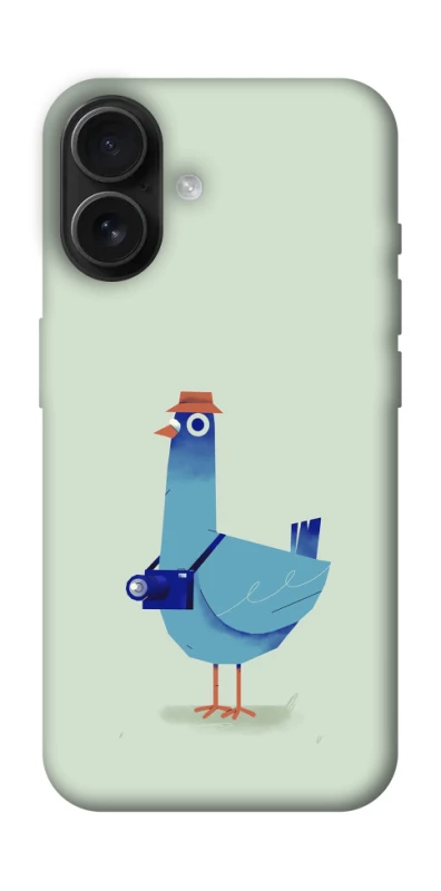 Чехол на Apple iPhone 16 Голуб-детектив фото 1 из 1