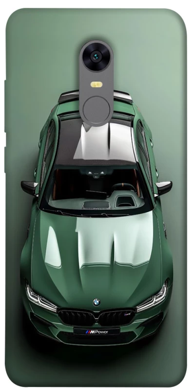 Чохол на Xiaomi Redmi 5 Plus / Redmi Note 5 (Single Camera) BMW green фото 1 з 1