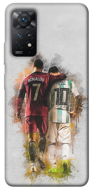 Чохол на Xiaomi Redmi Note 12 Pro 4G Ronaldo та Messi фото 1 з 1