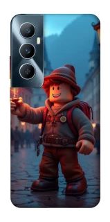 Чохол на Realme C65 4G Roblox Fire Logo Blue Flames фото 1 з 1